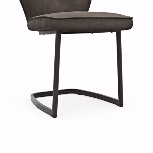 Freischwinger Westmore - Stoff, Schlamm