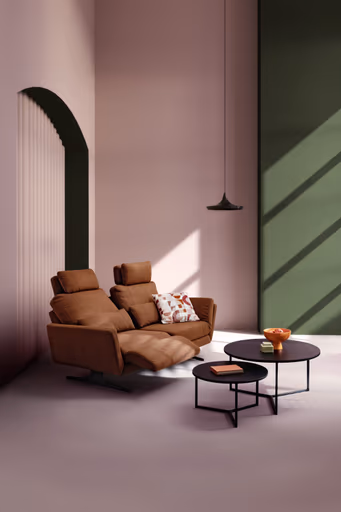 Couchtisch Joan 4 - LBH ca. 58x58x33 cm, Metall, Schwarz