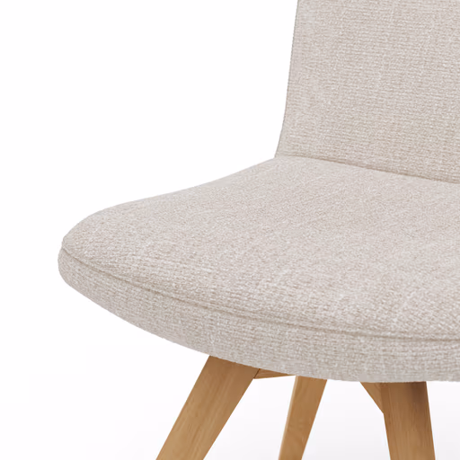 Stuhl Kamari - Stoff, Beige