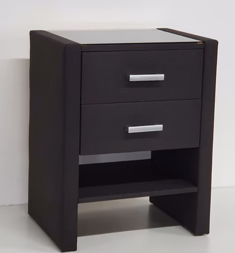 Nako HOLLIE- 2 Schübe, Stoff, Anthrazit