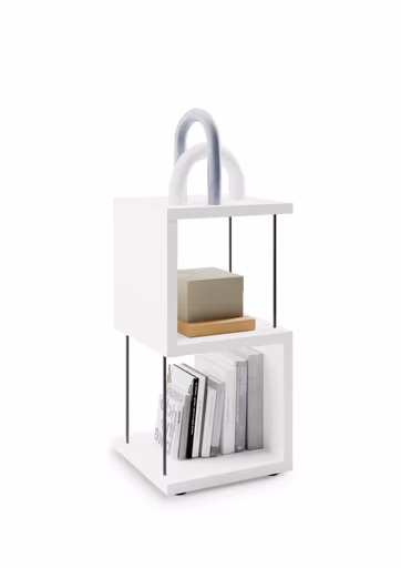 Regal - B ca. 33 cm, Weiß