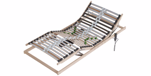 Lattenrost Alpin Schlafsysteme Alpin-A-MO - 90x200cm, Kopf-/Fußteil 2-motorisch verstellbar, Kabelsteuerung