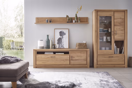 Vitrine Farmingdale - Eiche massiv, legno 