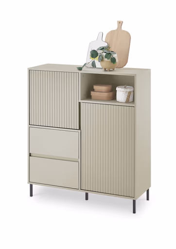 Highboard - B ca. 106 cm, Kaschmir