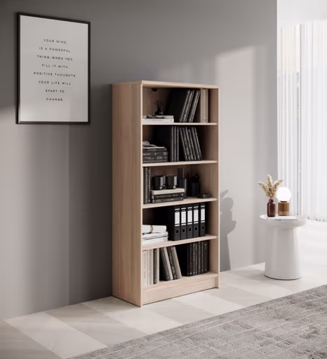 Regal - B ca. 72 cm, Sonoma Eiche Nachbildung