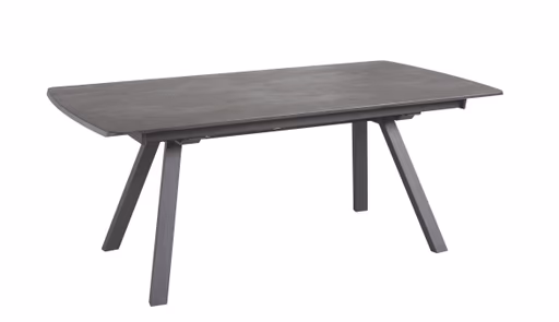 Esstisch Sedana - ausziehbar, LB ca. 200x100cm, Keramik, Schiefergrau