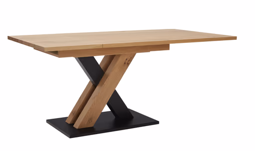 Esstisch Dinner - ausziehbar, LB ca. 130x90cm, Wildeiche massiv