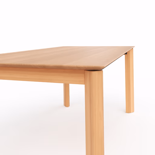 Esstisch Hillsboro - ausziehbar, LB ca. 180x95 cm, Buche massiv