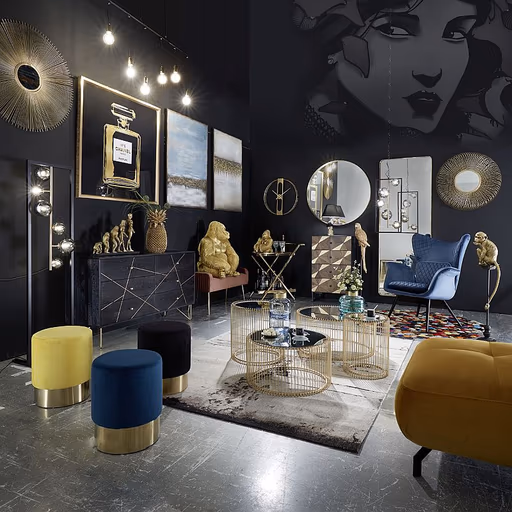 Spiegel- BH ca. 70x200 cm, Messing, Goldfarben