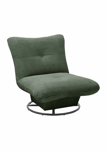 Drehsessel - Stoff, Dunkelgrün