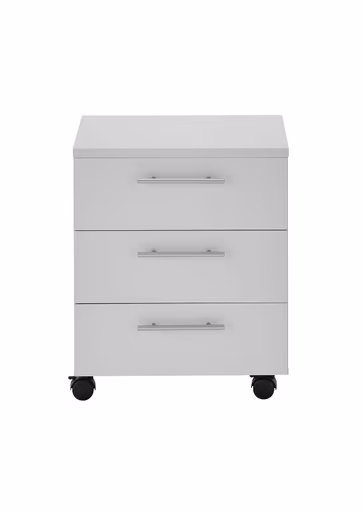 Rollcontainer - B ca. 40 cm, Lichtgrau