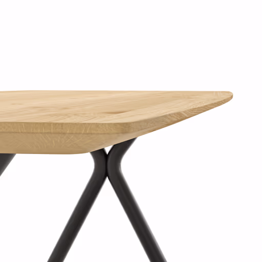 Esstisch 3150 - LB ca. 180x100 cm, Eiche massiv geölt