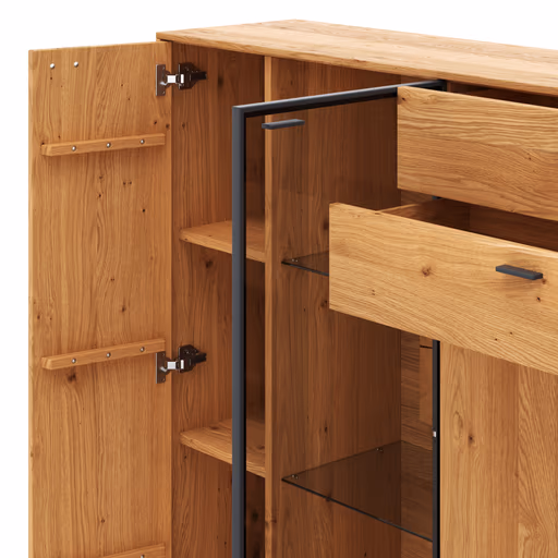 Highboard Fibra - Asteiche massiv