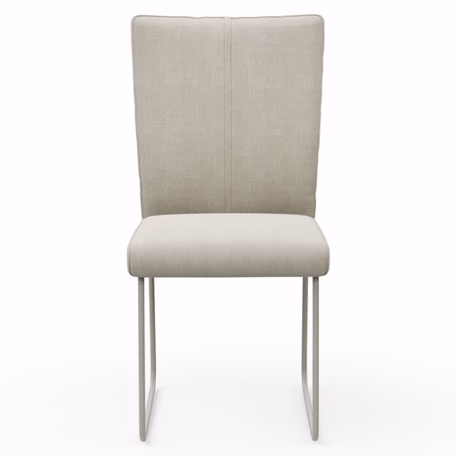 Stuhl Cosyra - Stoff, Natur