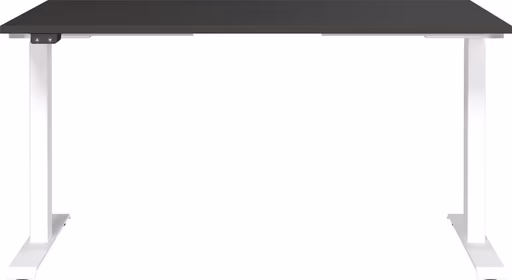 Schreibtisch GELI - B/H/T ca. 140x72-120x80 cm, Graphit