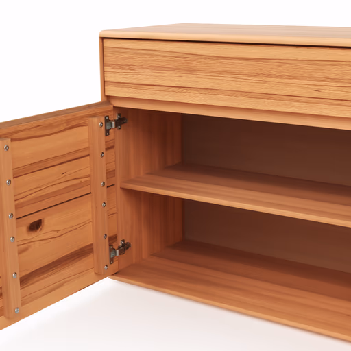 Sideboard Hillsboro - Buche/Kernbuche natur, geölt