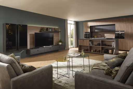 Inselküche 51.180 GL 1 522, Alvaro Schiefer Nachbildung