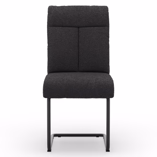 Freischwinger Ravina - Stoff, Anthrazit