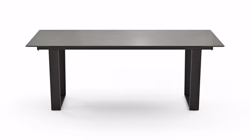 Esstisch Dinner - verlängerbar, LB ca. 200x95 cm, Kunststoff, Grau