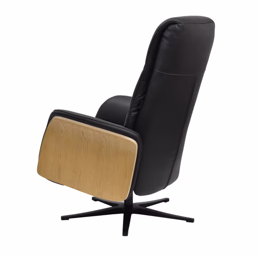 TV-Sessel MARCES - drehbar, Relaxfunktion, Kopfteilverstellung, Leder, Schoko