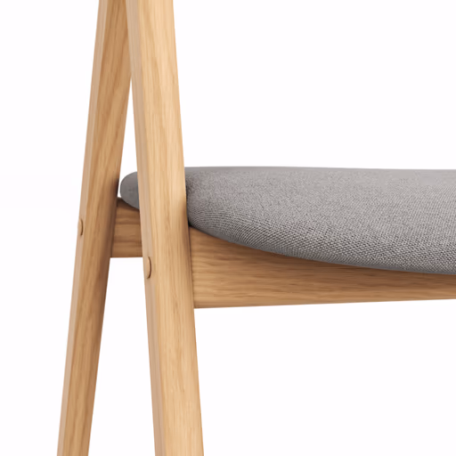 Armlehnstuhl Edge - Buche massiv, Natur