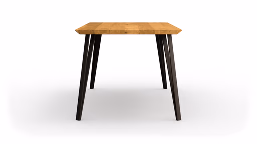 Esstisch Savannah - LBH ca. 180x90x78 cm, Wildeiche massiv, natur geölt