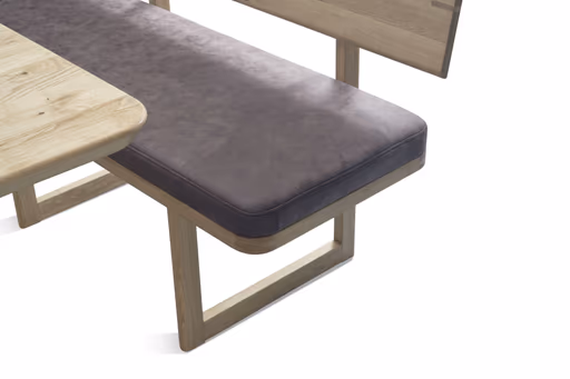 Eckbank - BT ca. 210x160 cm, Wildeiche massiv