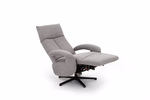 Fernsehsessel - Relaxfunktion, Stoff, Grau