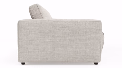 Sofa Lilaia - 1,5-Sitzer XL mit 1,5-Sitzer XL Tief, Stoff, Kaschmir