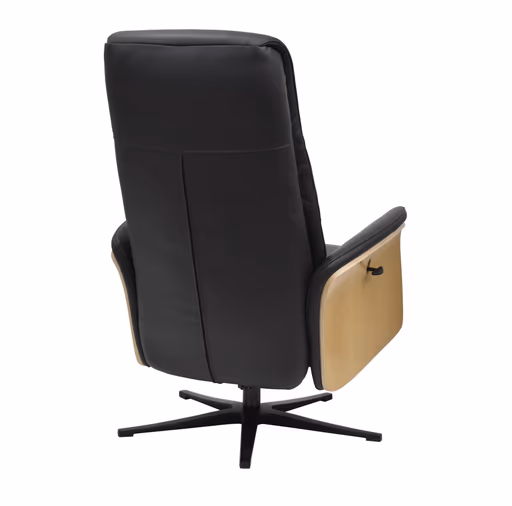 TV-Sessel MARCES - drehbar, Relaxfunktion, Kopfteilverstellung, Leder, Schoko