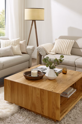 Sofa Jacksonville - 3-Sitzer, inkl. Rückenverstellung, Stoff, Beige