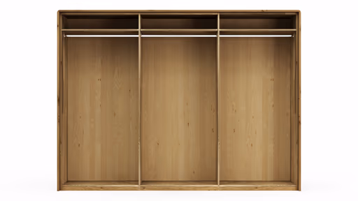 Drehtürenschrank Baltimore - inkl. Passepartout, B ca. 297 cm, Wildeiche massiv