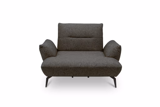 Sessel PAYTON - Loveseat, Stoff, Braun