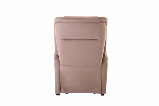 TV-Sessel MANDO - Aufstehhilfe, Relaxfunktion, Stoff, Grau-Beige