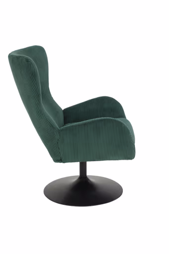 Sessel - drehbar, Stoff, Grün