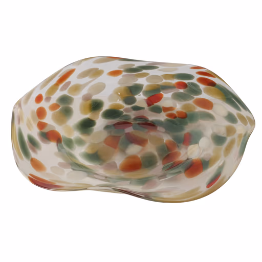 Deko-Schale - Ø ca. 33 cm, Mehrfarbig