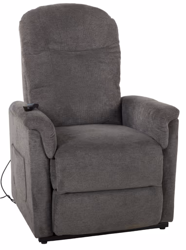 TV-Sessel - Aufstehhilfe, Relaxfunktion, Webstoff, Kieselgrau