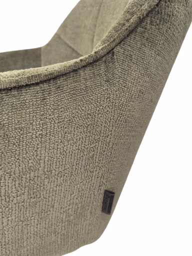 Armlehnstuhl MARLE - drehbar, Stoff, Grün