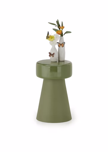 Beistelltisch - Ø/H ca. 30x47 cm, Grün