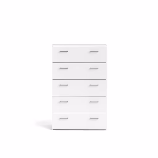 Kommode - B ca. 74 cm, Weiß