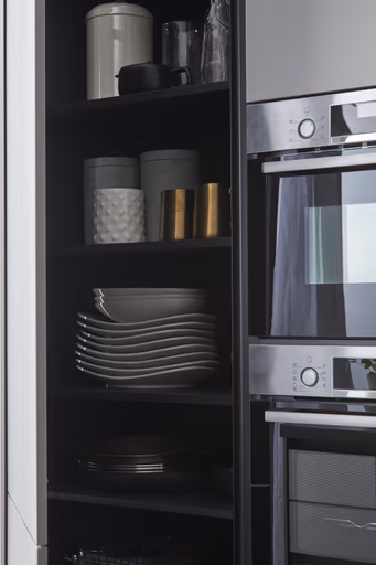 Inselküche 56.210 GL 3 523, Taupe metallic matt