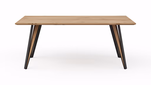 Esstisch Dinner - LB ca. 180x100 cm, Balkeneiche massiv