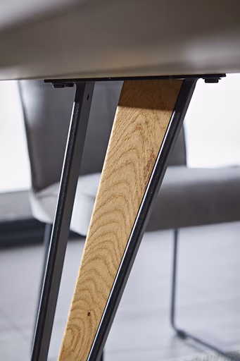 Esstisch Dinner - LB ca. 180x100 cm, Balkeneiche massiv