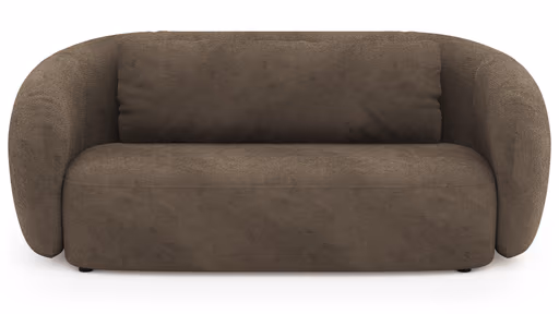 Sofa Karasu - 3-Sitzer, Stoff, Taupe