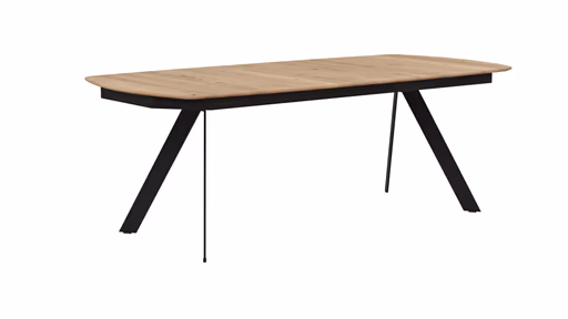 Esstisch Dinner - ausziehbar, LB ca. 220x100 cm, Eiche massiv