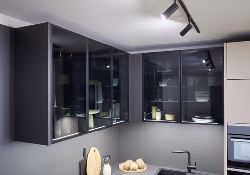 L-Küche 54.160 CO 6 522, Zartrose samtmatt 