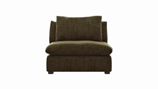 Sessel Ulf - Cord, Moos