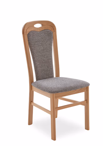 Polsterstuhl - Stoff, Grau