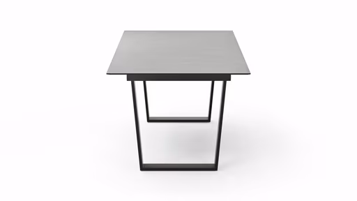 Esstisch Dinner - verlängerbar, LB ca. 180x95 cm, Kunststoff, Hellgrau