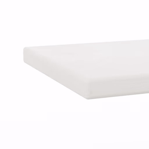 Nachttisch 1660 - Kiefer massiv, Weiß